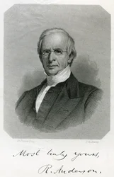 Rufus Anderson, graviert von J. Andrews, ca. 1860